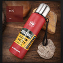 Outdoor Thermos Portable Large Capacity Insulated Cup, Capacity:1500ml(Red)
