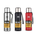 Outdoor Thermos Portable Large Capacity Insulated Cup, Capacity:1500ml(Red)