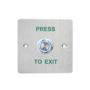 S88622L Metal Stainless Steel Panel with Waterproof Access Control Switch
