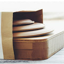 Home Furniture Accordion Folding Paper Stool Sofa Chair (High 42cm + Apricot Skin Pad)