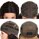 Long Curly Hairpiece High Temperature Fiber Hair 23 Inch Natural Blonde Synthetic Lace Front Wigs( SX282 4T27 Small wig)