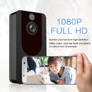 EKEN V7 Standard Edition 1080P Full HD Weather Resistant WiFi Security Home Monitor Intercom Smart Phone Video Doorbell without Dingdong Machine, Support Two-way Audio, PIR Motion Detection, Night Vision