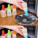 Silicone Oil Brush Pastry for Barbecue Baking Cooking BBQ Tool(Blue)
