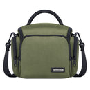 CADEN D11 Waterproof Micro SLR Camera Bag Shoulder Digital Photography Camera Backpack(Army Green)