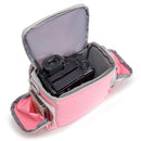 CADEN D11 Waterproof Micro SLR Camera Bag Shoulder Digital Photography Camera Backpack(Pink)