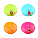 2 PCS Portable 7 Days Drugs Pill Container Rotation Pillbox(Rose Red)