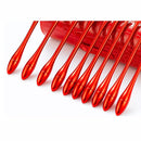 10 In 1 Small Waist Goblet Makeup Brush Set Beauty Tools(Silver)