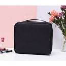 Cosmetic Bag Large Capacity Simple Wash Bag Travel Waterproof Portable Cosmetic Storage Bag, Style:Pocket(Black)