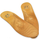 Corrected Flat Foot Arch Pad XO Leg Orthopedic Inner Eight-Shaped Corrective Insole, Size:43/44(Brown)
