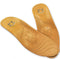 Corrected Flat Foot Arch Pad XO Leg Orthopedic Inner Eight-Shaped Corrective Insole, Size:43/44(Brown)