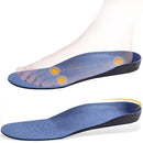 One Pair Flatfoot Orthotics Cubitus Varus Orthopedic Feet Cushion Pads Care Insoles, Shoe Size:L(44-47)