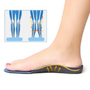One Pair Flatfoot Orthotics Cubitus Varus Orthopedic Feet Cushion Pads Care Insoles, Shoe Size:S(38-40)