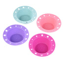 Beauty Tools Silicone Brush Tray Makeup Brush Special Cleaning Bowl(Red)
