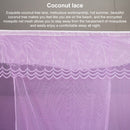 Single-door Mosquito Net Square Roof for Home Student Dormitory, Size:1.8x2.0x1.8 Meters(Yellow)