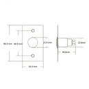 S85022D Waterproof Access Control Switch Cell Self-reset Rainproof Exit Button