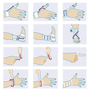 Self-adhesive Elastic Bandage for Sports, Size:450 x 2.5cm