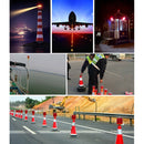 Night Solar Warning Construction Safety Warn Flash Lights Signal Light(Sleeve)