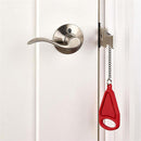 Portable Security Lock Door Lock Anti-theft Lock, Style:Red Triangle