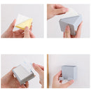 Wall Mounted Organizer Storage Box Remote Control Air Conditioner Storage Case Mobile Phone Plug Holder Stand(Beige)