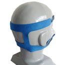 Ventilator Mask Four-point Headband without Nasal Mask for Philips Wellcome / Resmy / Remart / Yuyue Ventilator(Gray Blue)