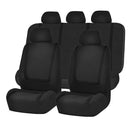Universal Car Seat Cover Polyester Fabric Automobile Seat Covers Car Seat Cover Vehicle Seat Protector Interior Accessories 9pcs Set Red