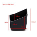 2 PCS Universal Car Accessories Glasses Organizer Storage Box Holder Black