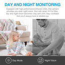 Wireless Camera Wifi Remote Monitor Home Intelligent Network HD Surveillance Camera, Pixel:960P(EU Plug)