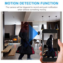 Wireless Camera Wifi Remote Monitor Home Intelligent Network HD Surveillance Camera, Pixel:1080P(EU Plug)