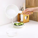 Plastic Kitchen Decanter Water Cooking Tools Household Wood Handle Cup