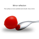 Multicolor Stainless Steel Butterfly Coffee Spoon Fruit Cold Drink Ice Cream Dessert Tea Spoon, Color:Rainbow