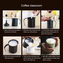 Pump Creamer Stainless Steel Double Mesh Manual Coffee Milk Foam Frothing Pitcher Froth Pump Foamer Cup, Capacity:400cc