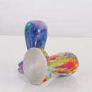 58mm Coffee Tamper Coloured Silicone Frosted Handle Coffee Hammer 304 Stainless Steel Powder Press Coffee Accessories Starry Sky