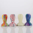 58mm Coffee Tamper Coloured Silicone Frosted Handle Coffee Hammer 304 Stainless Steel Powder Press Coffee Accessories Stripe