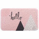 40x60cm Entrance Hall Carpet PVC Wire Loop Mat Door Mat Living Room Floor Non-slip Rug(Stripe)