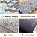 40x60cm Entrance Hall Carpet PVC Wire Loop Mat Door Mat Living Room Floor Non-slip Rug(Stripe)