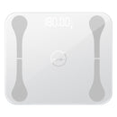 TUY Multifunctional Bluetooth Smart USB Mini Electronic Scale Weight Scale, Style:USB Charging Version(White)