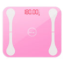 TUY Multifunctional Bluetooth Smart USB Mini Electronic Scale Weight Scale, Style:USB Charging Version(Pink)