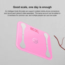 TUY Multifunctional Bluetooth Smart USB Mini Electronic Scale Weight Scale, Style:USB Charging Version(Pink)