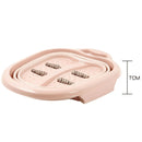 Household Foldable Foot Massage Foot Bath(Purple)