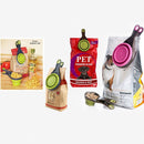 Creative Multifunctional Pet Silicone Collapsible TPE Dog Food Spoon Sealing Clip(Pink)