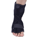 JM03539 2 in 1 Plantar Fasciitis Splint Sprain Memory Cotton Aluminum Strip Splint Protective Gear + Massage Ball Set(Black)
