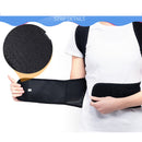 Kyphosis Correction Belt Spine Back Fixation Belt Correction Clothing, Size:XL(Black)