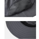 Summer Outdoor Cycling Sunscreen Hat Hiking Sun Hat Wild Windproof Fisherman Hat(Royal Blue)