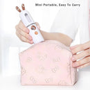 Facial Steamer Nano Spray Water Replenishing Instrument Portable Cold Spray Machine Charging Beauty Instrument Automatic Alcohol Sprayer, Style:Cute Deer(White)