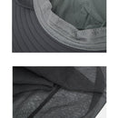 Summer Outdoor Sports Anti-mosquito Net Sun Hat Fisherman Hat, Size:L(Colour Blue)