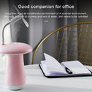 Mushroom Aromatherapy Night Light Bedroom Bedside Sleep Air Humidifier Sleep Aid Lamp Automatic Alcohol Sprayer(Black)