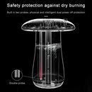 Mushroom Aromatherapy Night Light Bedroom Bedside Sleep Air Humidifier Sleep Aid Lamp Automatic Alcohol Sprayer(Pink)
