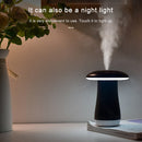Mushroom Aromatherapy Night Light Bedroom Bedside Sleep Air Humidifier Sleep Aid Lamp Automatic Alcohol Sprayer(Pink)