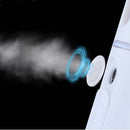 Nano Spray Water Hydration Beauty Facial Instrument Portable Handheld USB Charging Air Humidifier Alcohol Disinfection Spayer(Ivory White)