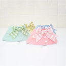 Pet Accessories Dog Small Shawl Bib Saliva Towel Triangle Scarf, Size:M(Light Green)